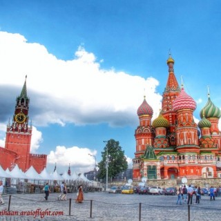 Red Square. Travel. Trapped in Russia