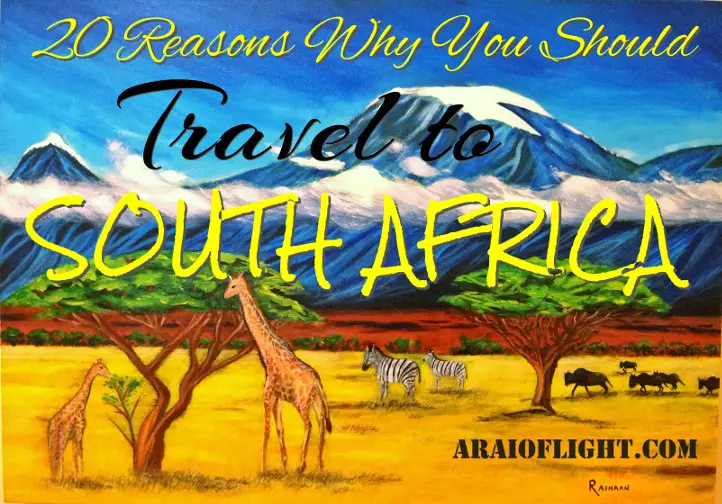 Top 20 Reasons to visit South Africa Travel