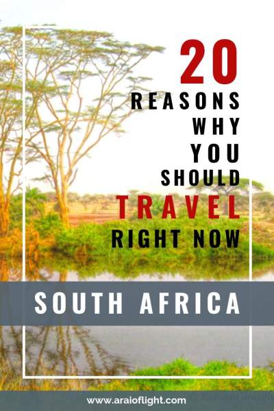 why travel to South Africa
