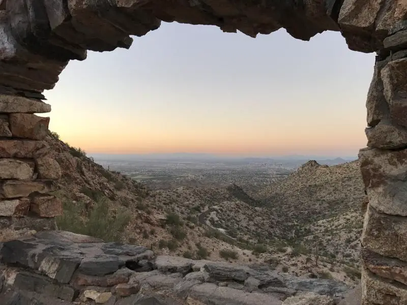 South mountain Park things to do Phoenix Arizona