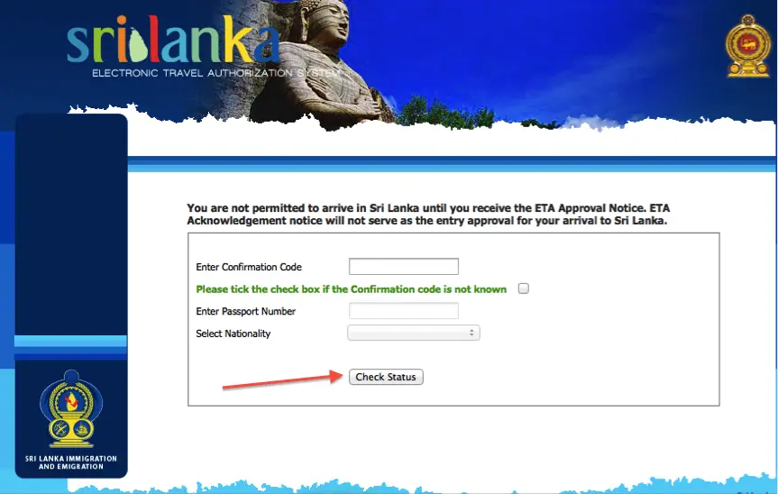Sri Lanka visa1