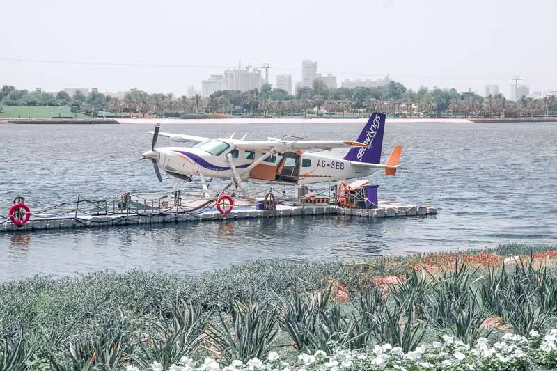 Seawings Dubai Seaplane view city attraction