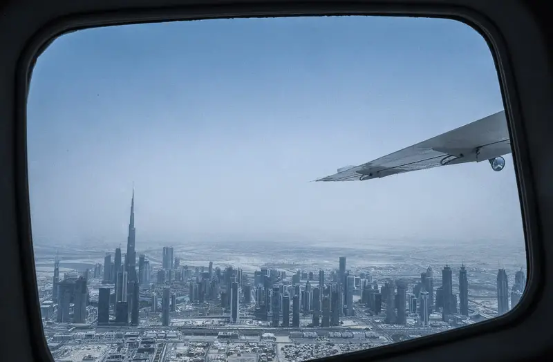 Seawings Dubai Seaplane view city attraction