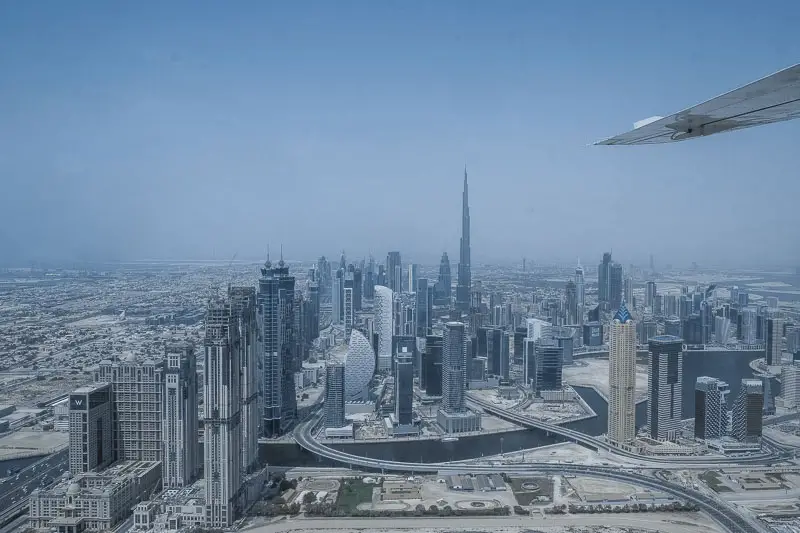Seawings Dubai Seaplane view city attraction