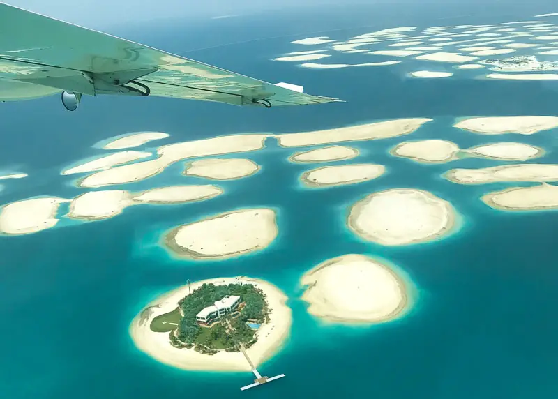 Seawings Dubai Seaplane view city attraction