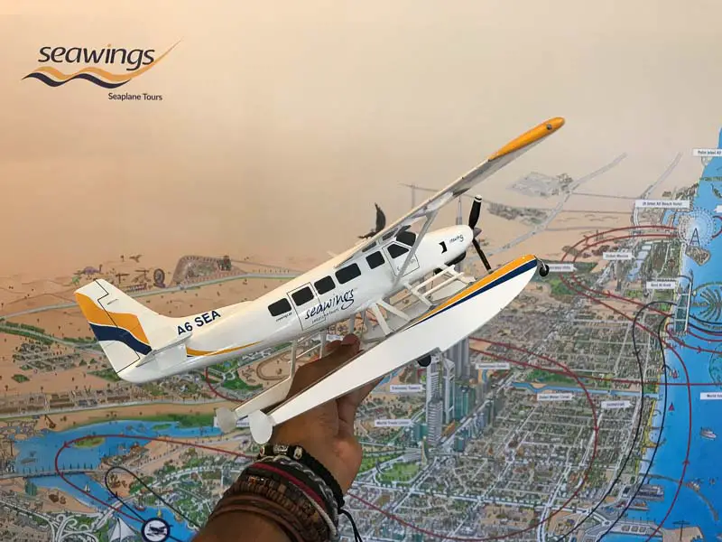 Seawings Dubai Seaplane view city attraction