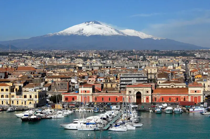 Catania Mount Etna to Taormina