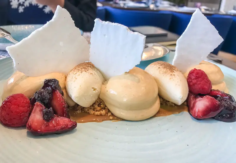 Peruvian cuisine dessert La Mar InterContinental Hotel Doha