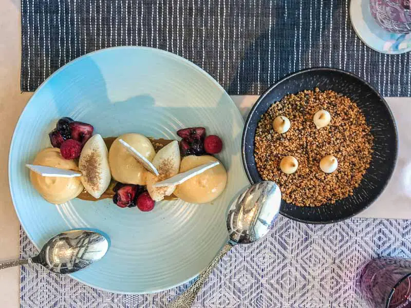 Peruvian cuisine dessert La Mar InterContinental Hotel Doha