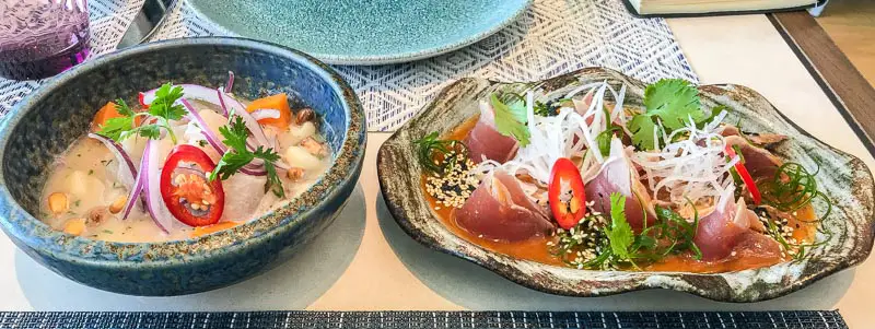 Peruvian cuisine La Mar InterContinental Hotel Doha