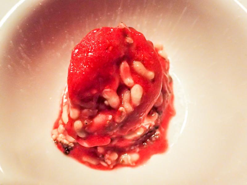 Ant egg sorbet strange food around the world