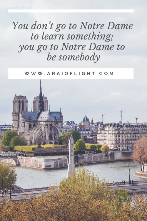 Notre Dame Quotes Paris Cathedral