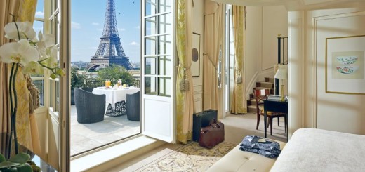 Shangri La Paris view Eiffel tower hotel