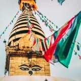 Swayambunath Boudanath Kathmandu temple Nepal best time to visit