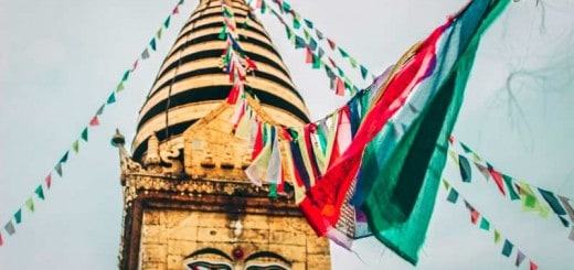 Swayambunath Boudanath Kathmandu temple Nepal best time to visit