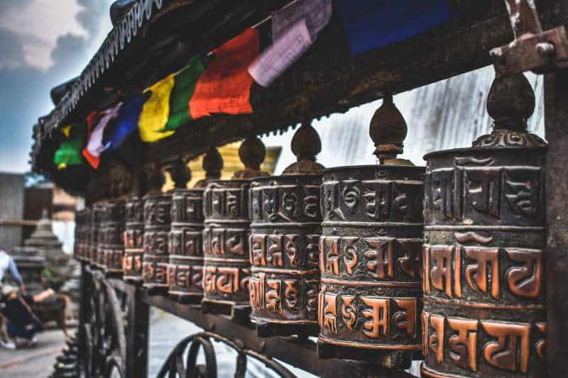 Travel Nepal prayer wheel best time to visit