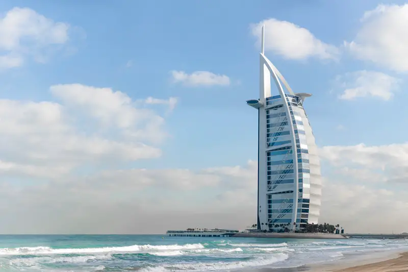Burj al arab beach Dubai 1 3 day itinerary stopover