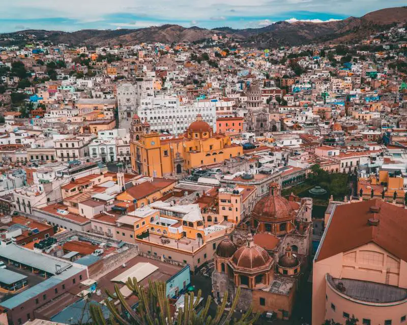 10 Facts for Mexico City aerial view
