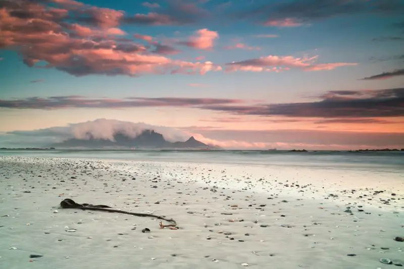 South Africa Sunrise sunset beach cape town
