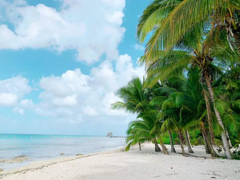 Cheapest island to visit Mexico Cozumel tropical island vacation