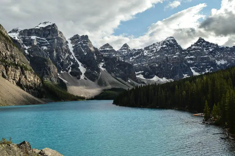 Lake Banff Famous Quotes about Mountains