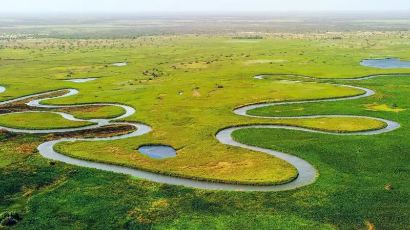 okavango delta Beautiful places in Africa Landmarks