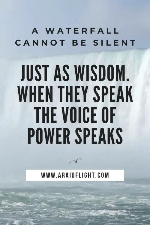 Positive Quotes for Waterfalls Captions