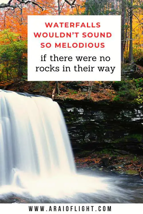 waterfall Phrases Sayings about falls