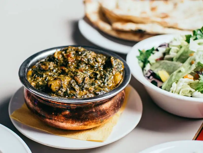 Gundruk vegetable curry cuisine in Nepal food