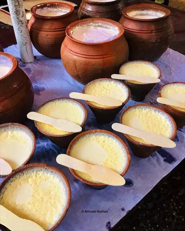 Juju Dhau Nepali dessert yoghurt