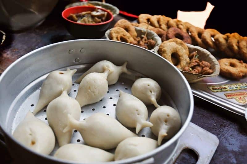 Yomari steamed dumpling Nepal food