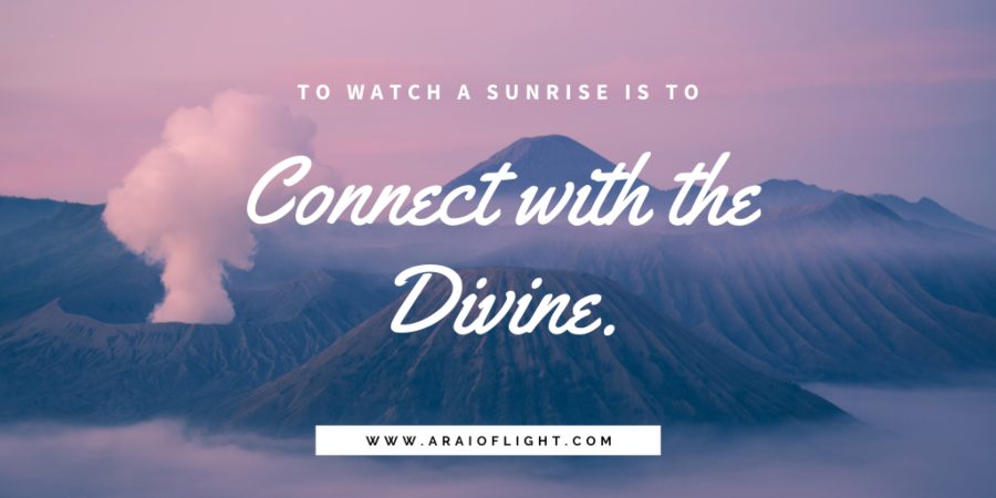 Inspiring Deep captions for sunrise