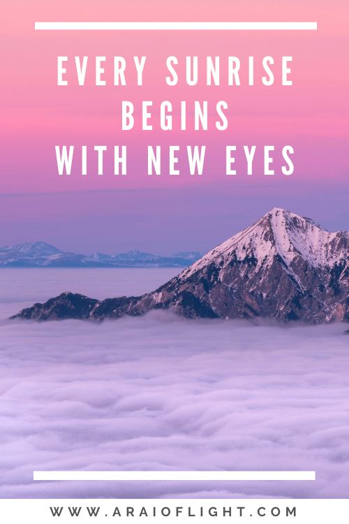 New beginnings quotes sunrises