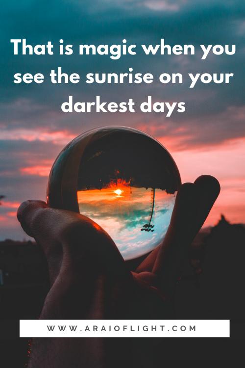 Positive sunrise captions to inspire