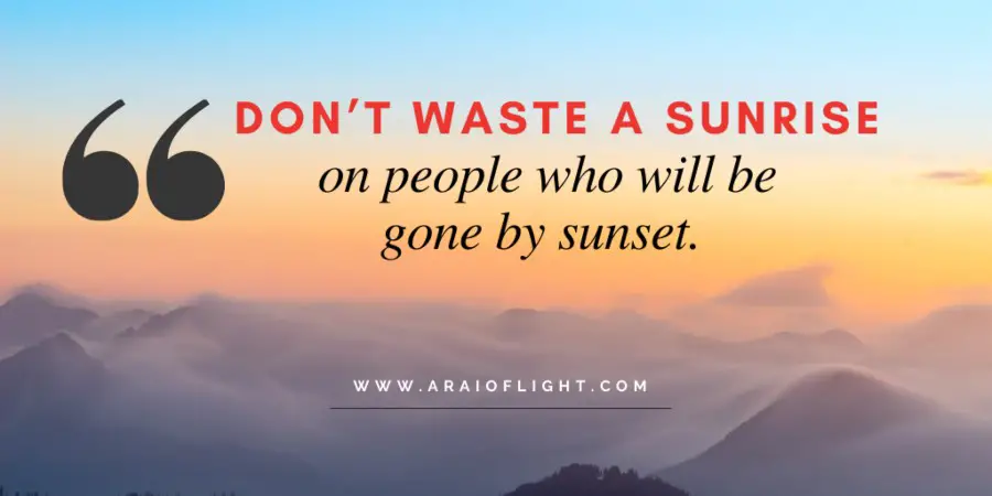 captions for sunrises