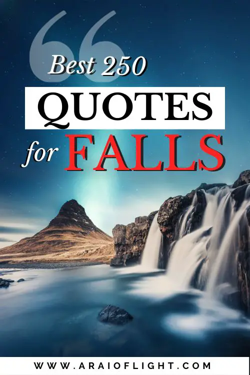 Waterfall Quotes for falls