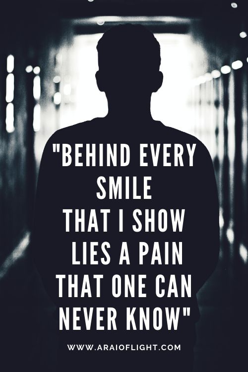 Behind every smile quotes