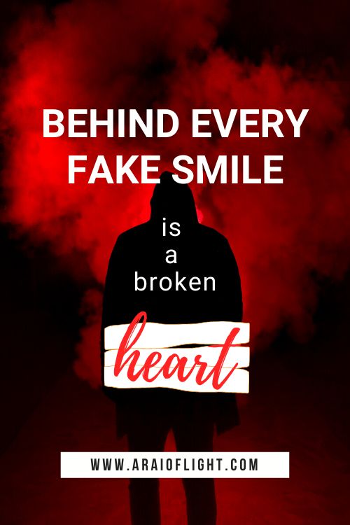 Behind every smile quotes