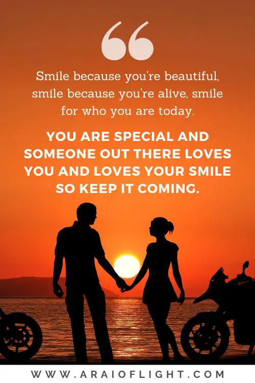 Beautiful love smile quotes loving smile