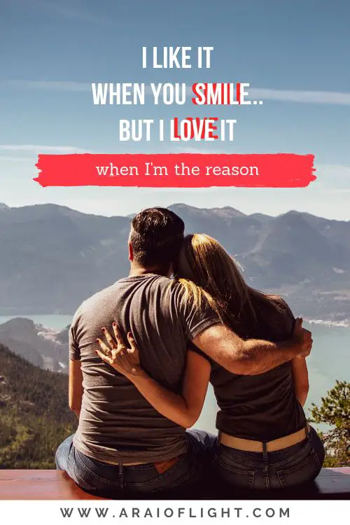Reason to smile love quotes