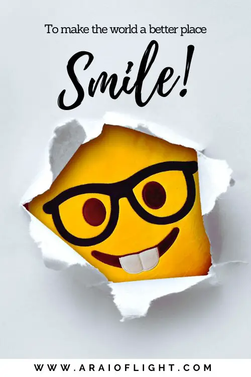 Smiling captions about smile quotes