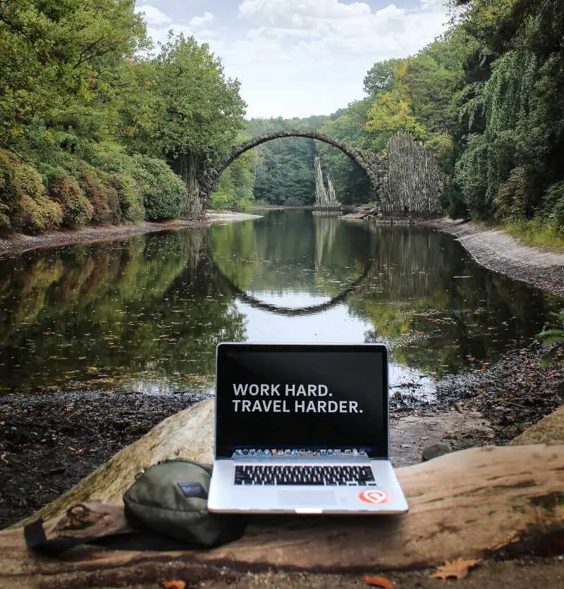 Digital nomad jobs work hard travel harder
