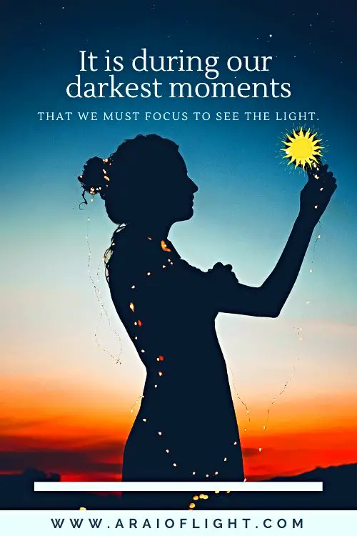 Dark Light Quotes see the light within