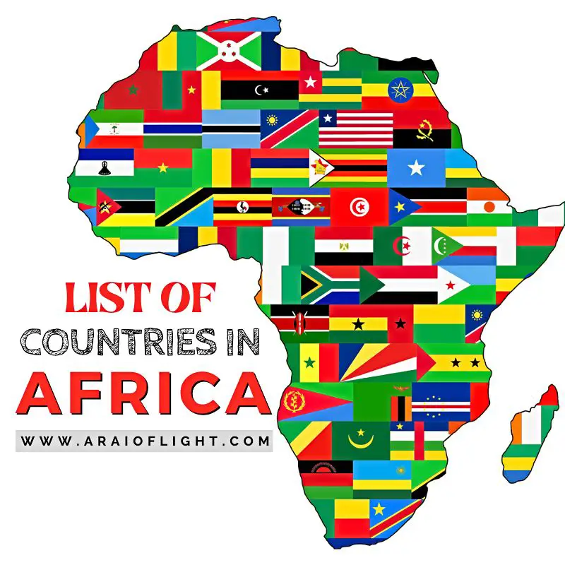 How many countries in Africa list African country list