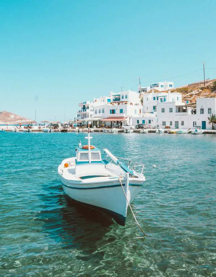 Greek island hopping in Greece