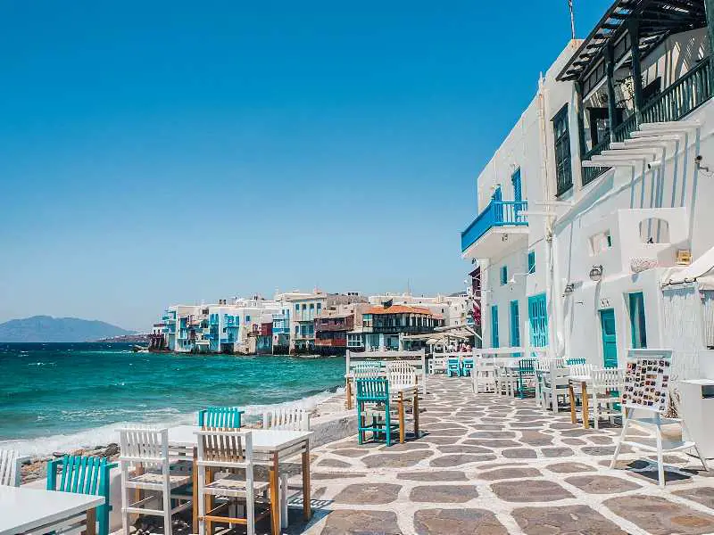 Island hopping in Greece Mykonos