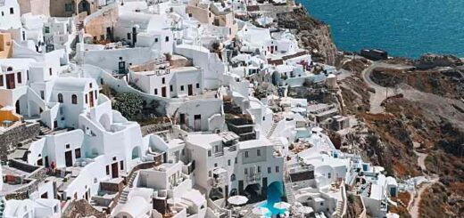 Santorini islands in Greece hopping travel guide