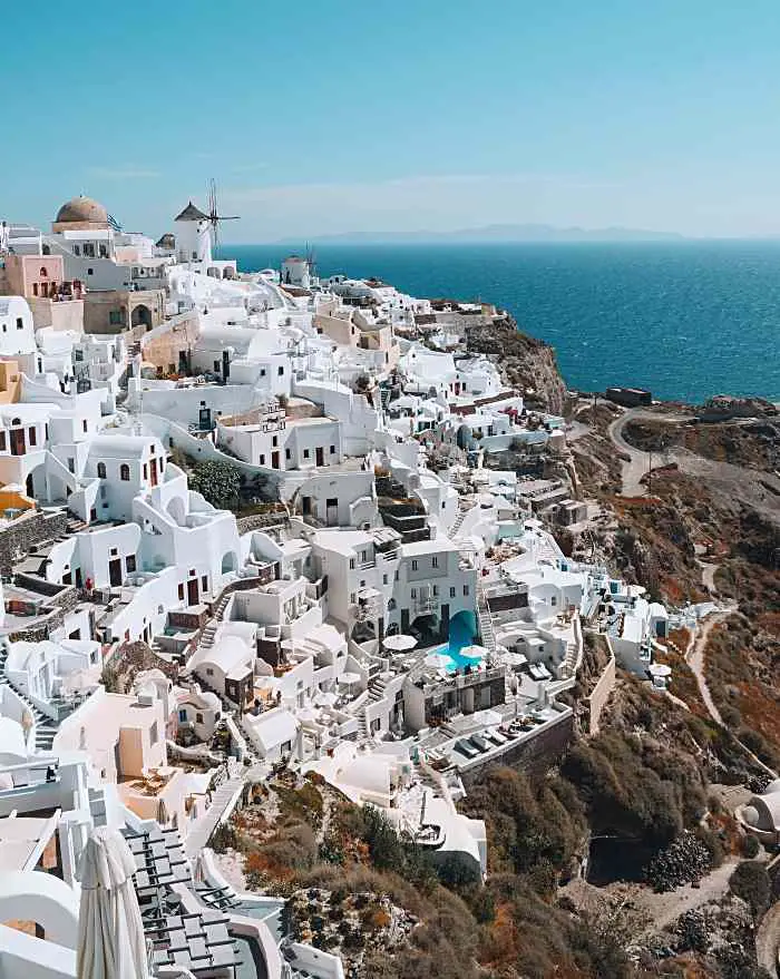 Santorini islands in Greece hopping travel guide