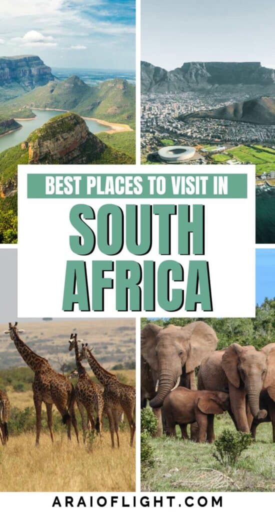 The best places to visit in South Africa Travel