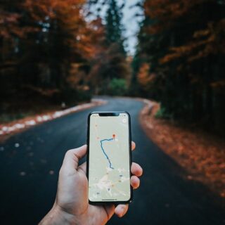 Using mobile phone while traveling